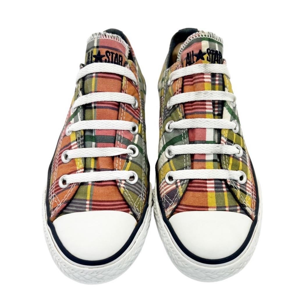 Converse Chuck Taylors All Star Madras Plaid Sneakers - Picture 3 of 14